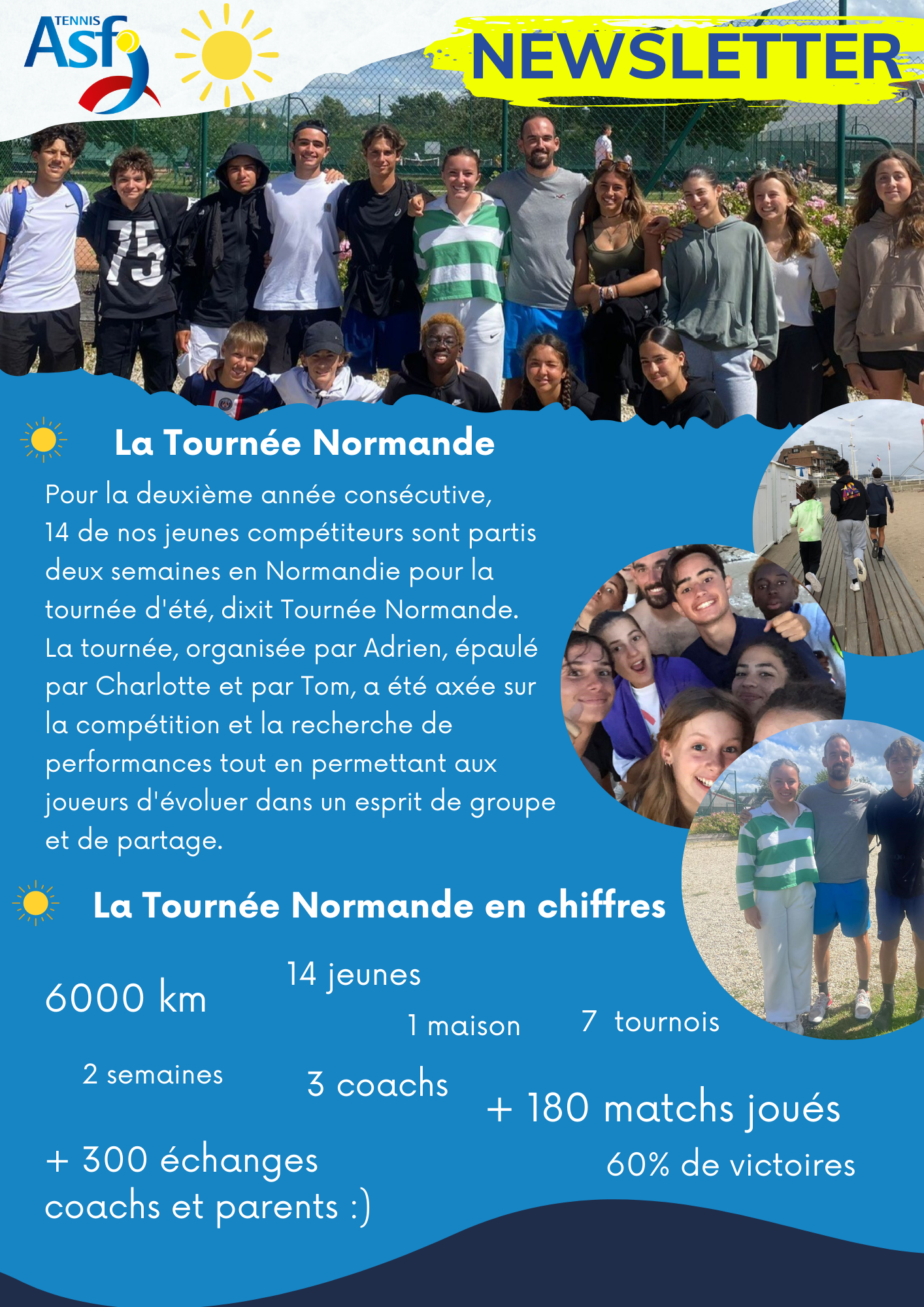 Newsletters du club