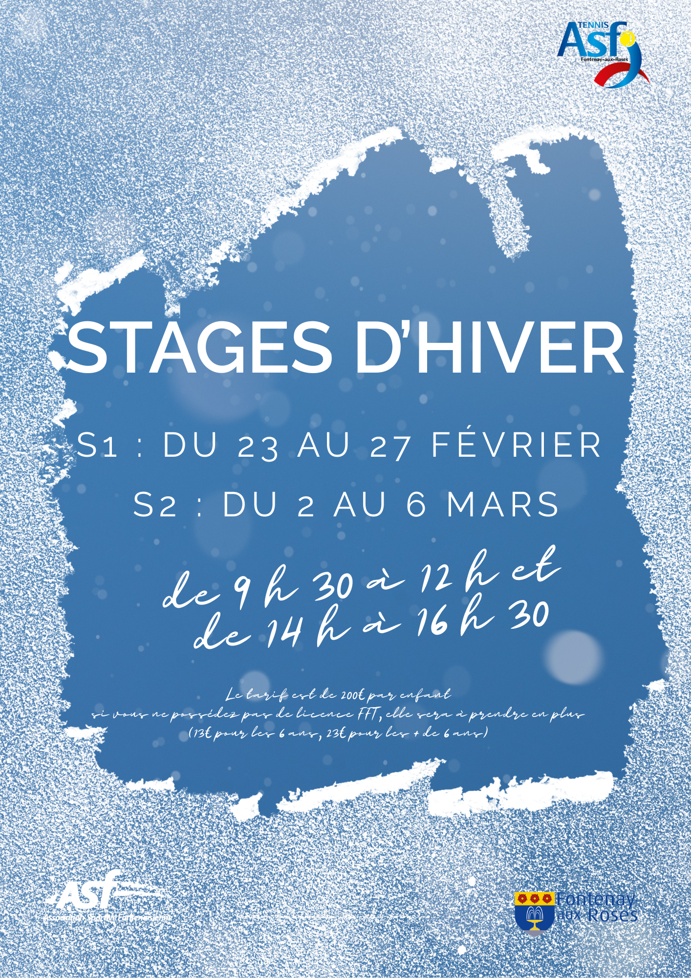 Stages Hiver 2026